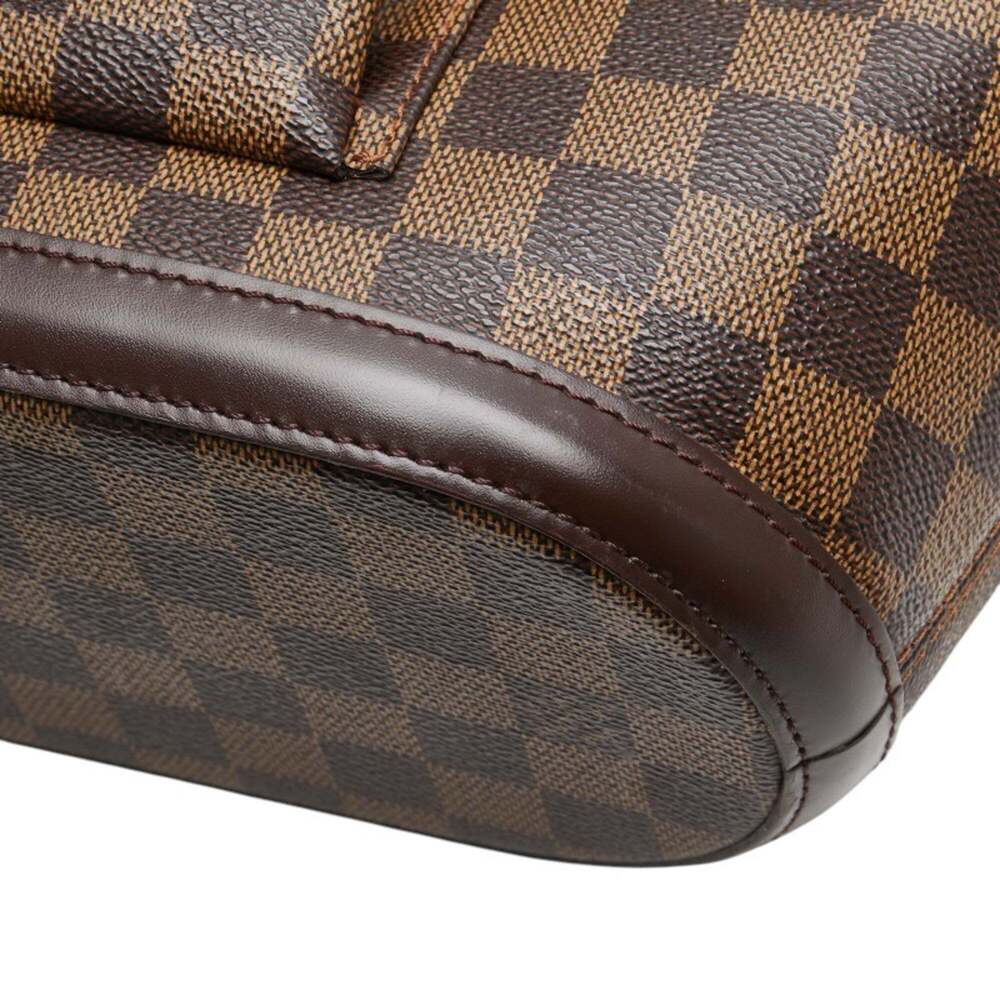 LOUIS VUITTON Brown Damier Leather Shoulder Bag - Picture 13 of 16